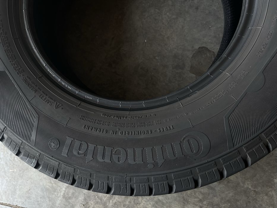 225 75 R16 C Continental Vara Vanco Camper ca NOI Anvelope Cauciucuri Profil 8mm