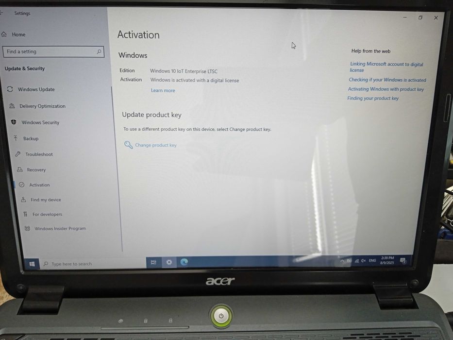 Продавам лаптоп Acer Aspire 4730Z