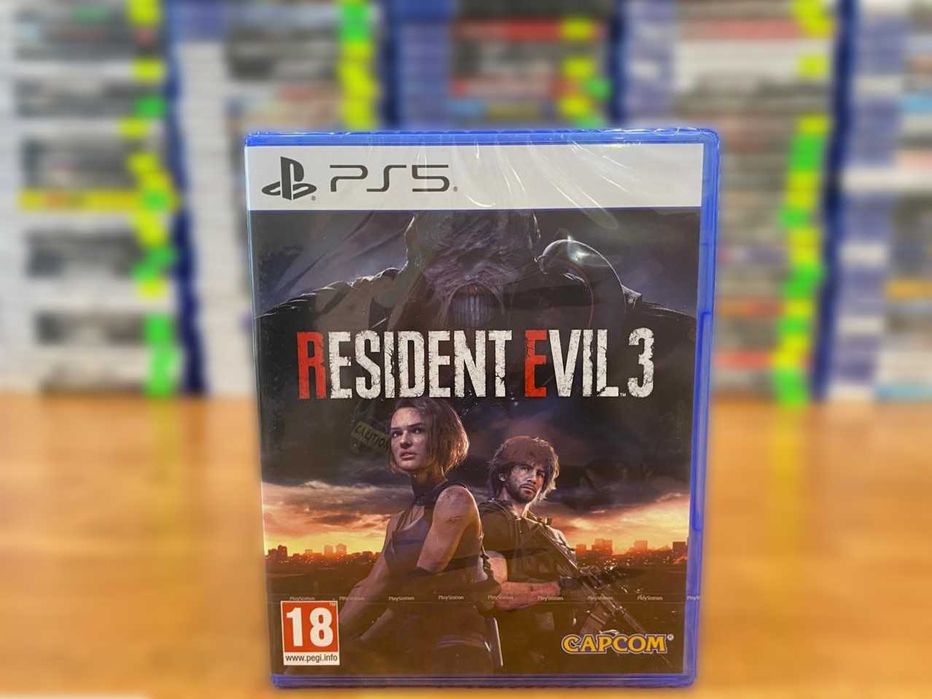 НОВЫЙ Resident Evil 3 Remake PS5/ Обитель зла 3 Ремейк Пс5 Много Игр