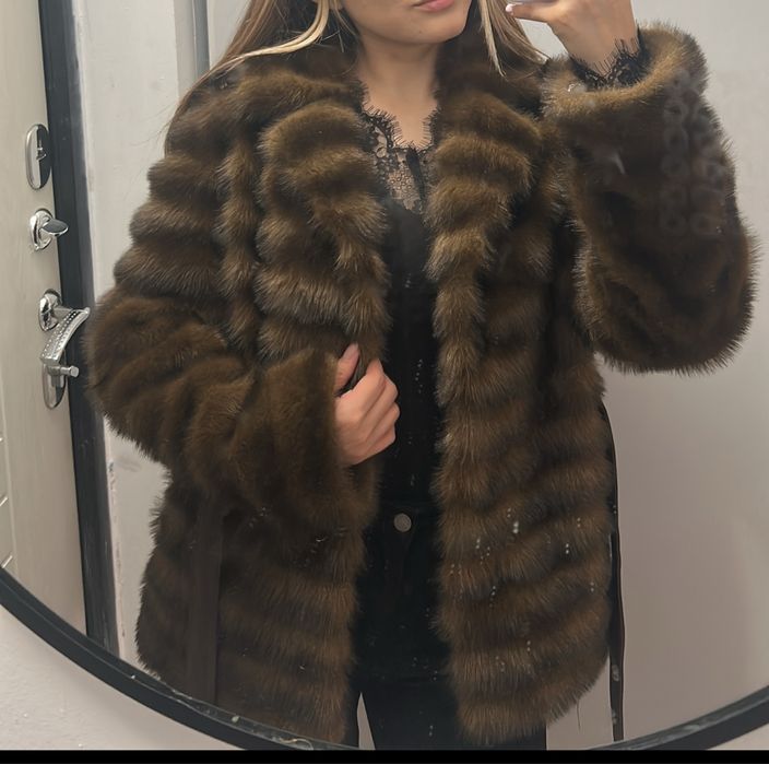 эко шуба зимный