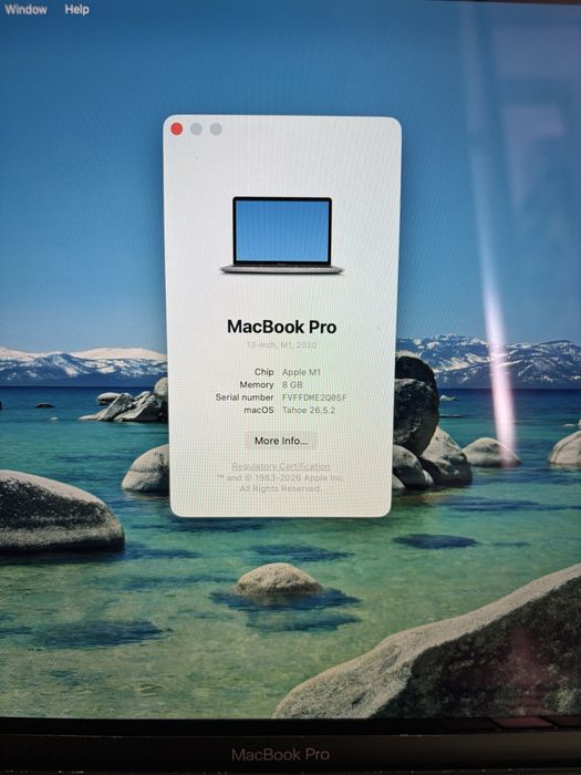 apple macbook Pro M1 2020