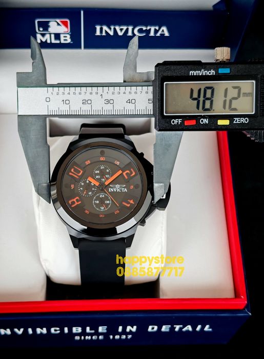 INVICTA Corduba Black 48 mm, Инвикта нов ръчен часовник