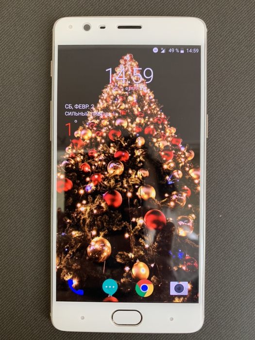 OnePlus3 64 GB в золотом