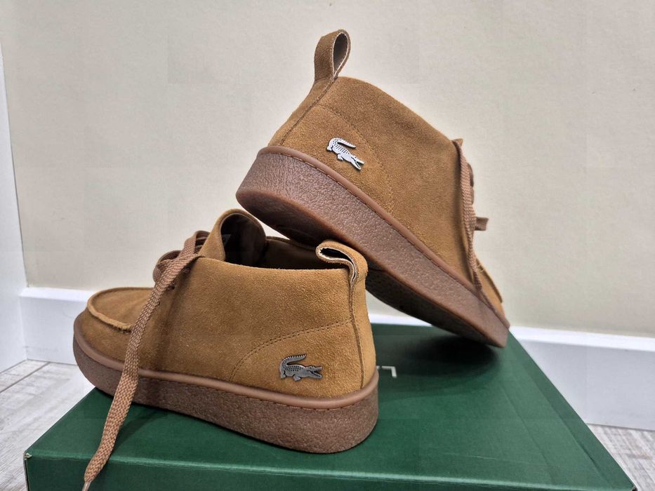 Lacoste Новые чукка ботинки мужские