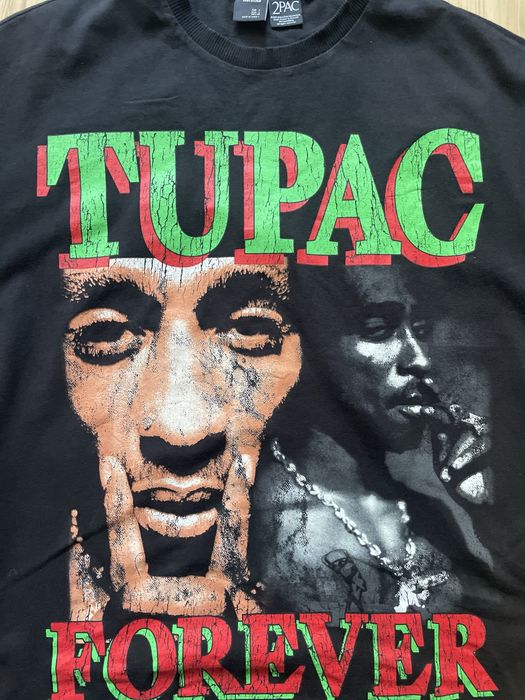 Bershka 2PAC  / мъжка тениска Owersize L