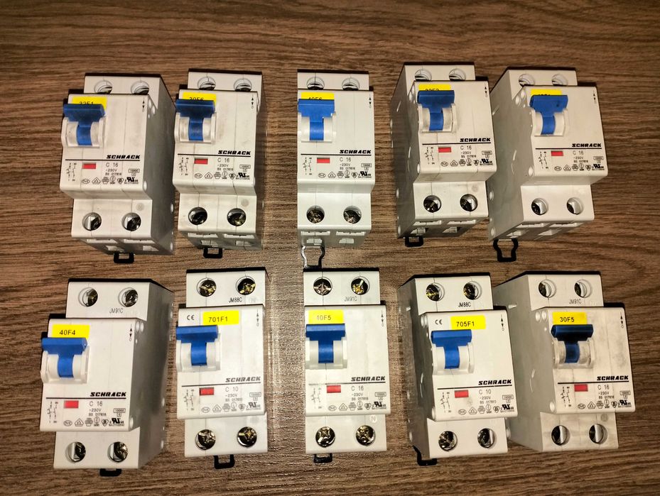 Intreruptor diferential , siguranta bipolara , tripolara, tetrapolara