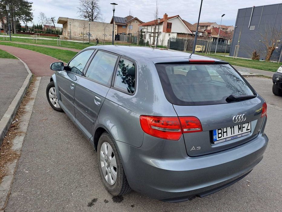 AUDI A3 SPORTBACK 2011 1.6 TDI, intretinut, injectie reconditionata, distributie si volanta schimbate