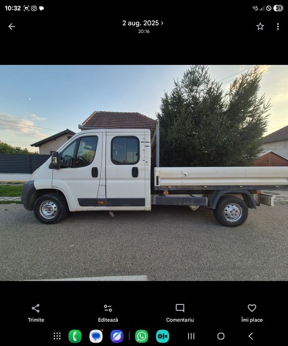Peugeot boxer  Autoutilitara 3.5t
