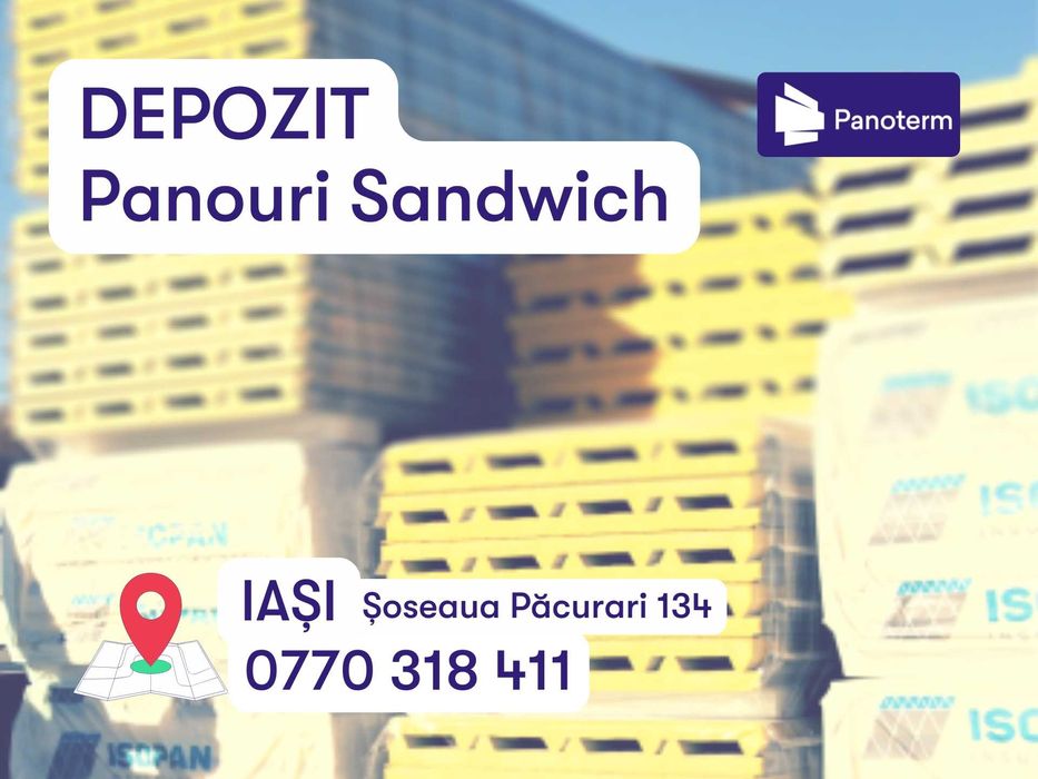 Depozit Panouri Sandwich - Iasi