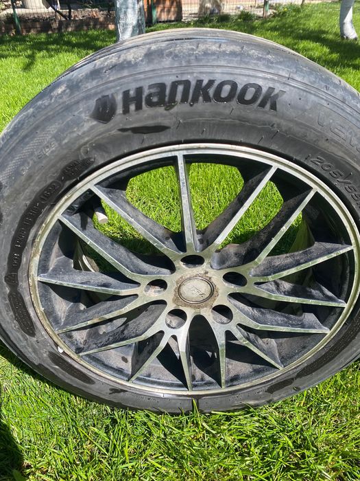 Set 4 anvelope vară + jante aliaj 205/55/R16 Hankook – stare foarte bună
