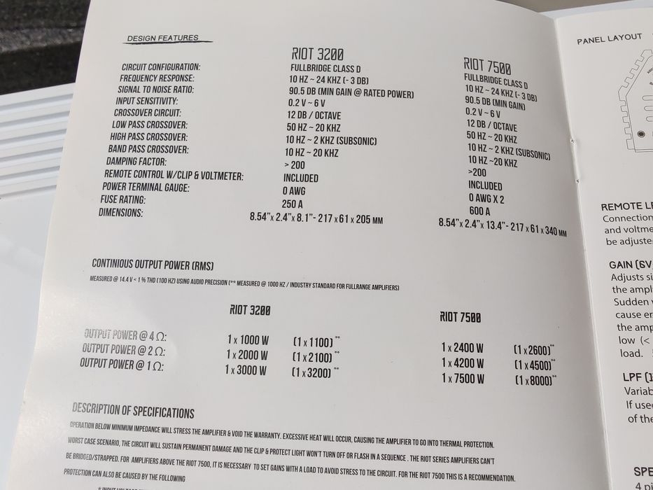 B2 riot 7500 v2 amplificator subwoofer statie( deafbonce trf taramps)