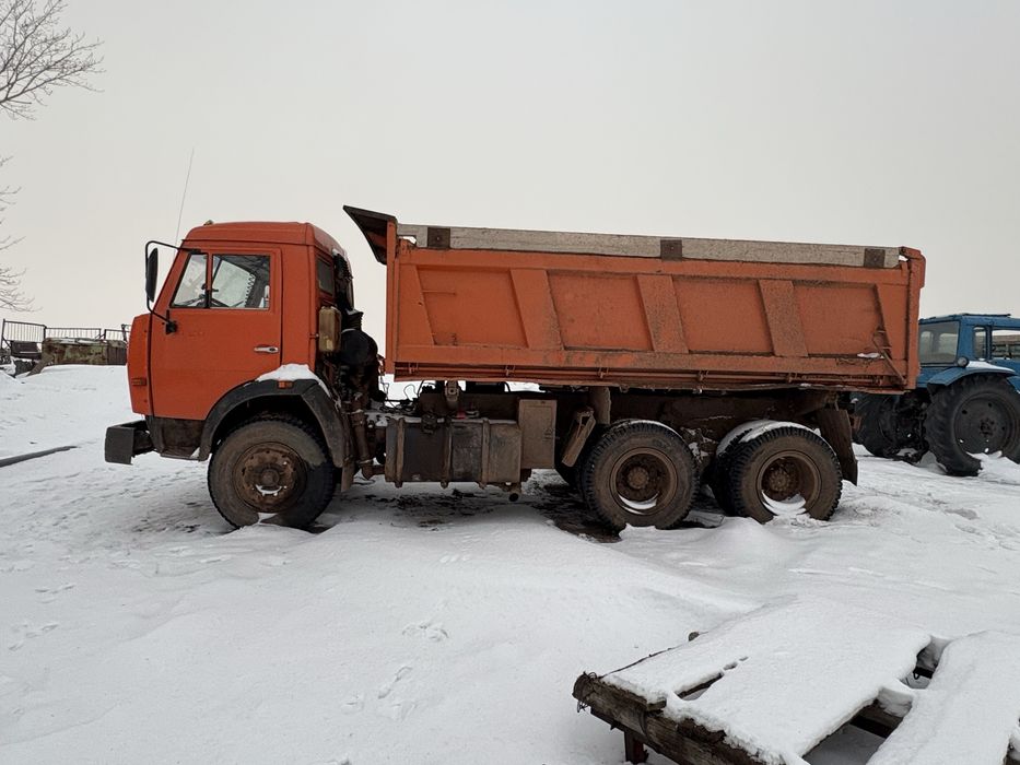 Камаз с прицепом