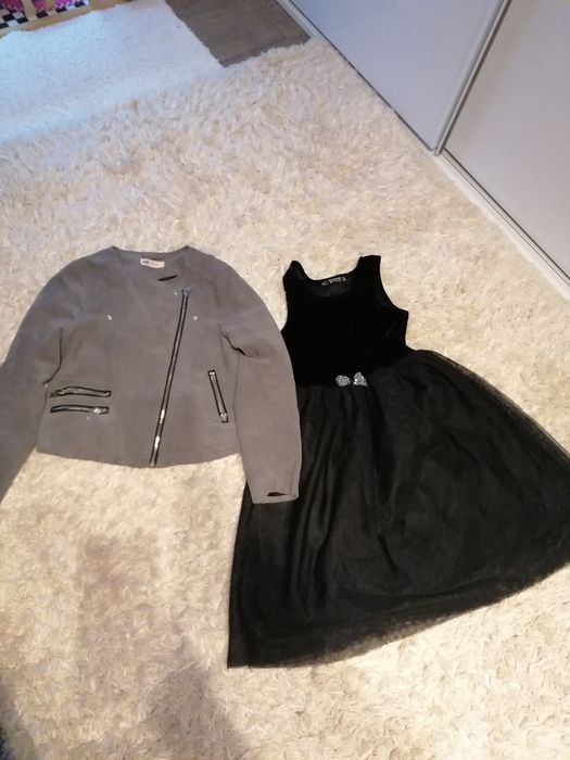 Rochita superba fetita 10-11 ani si gecuta H&m. In stare excelenta.