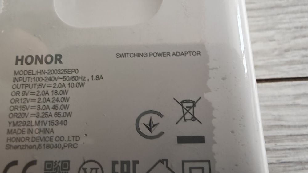 Încărcător Honor/huawei original 65w usb c magic 8 pro, 7 pro, 6 pro