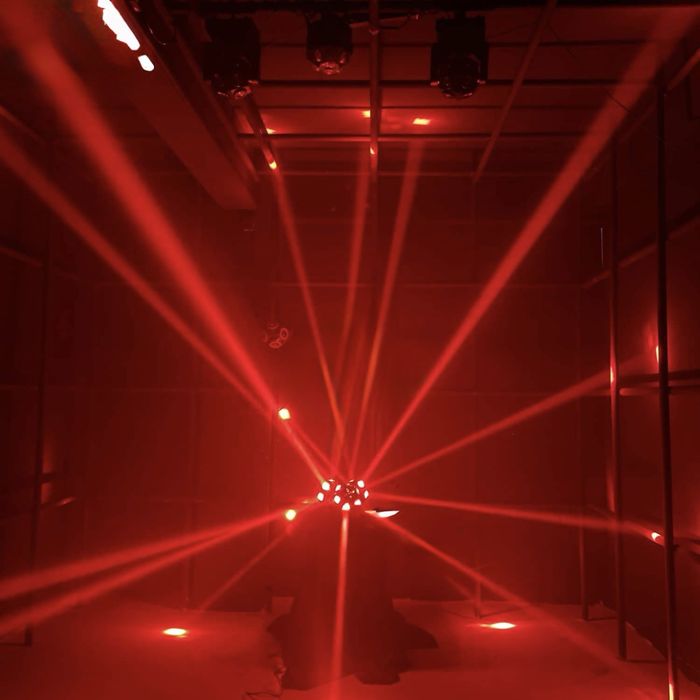 Тройной шар, светомузыка