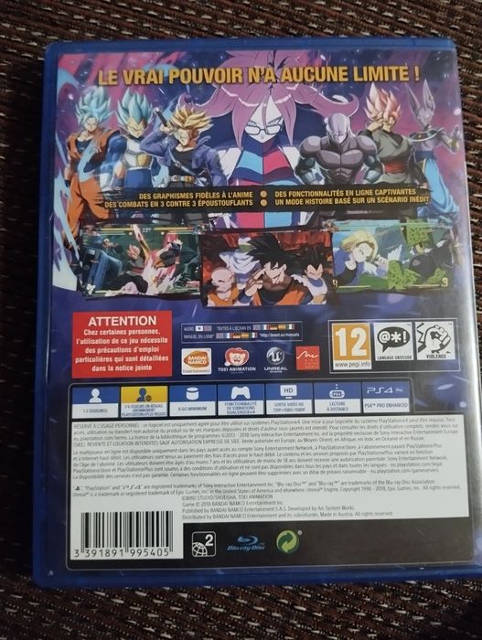 Dragonball Fighterz PS4 Playstation 4