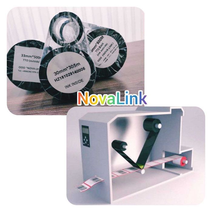 Термотрансферная лента рибонны.