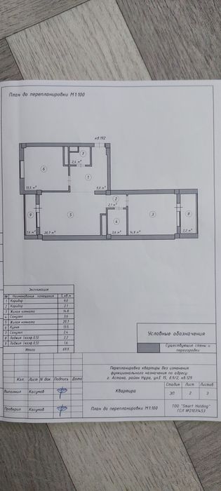 Продам квартиру евротрешку 70 м кв