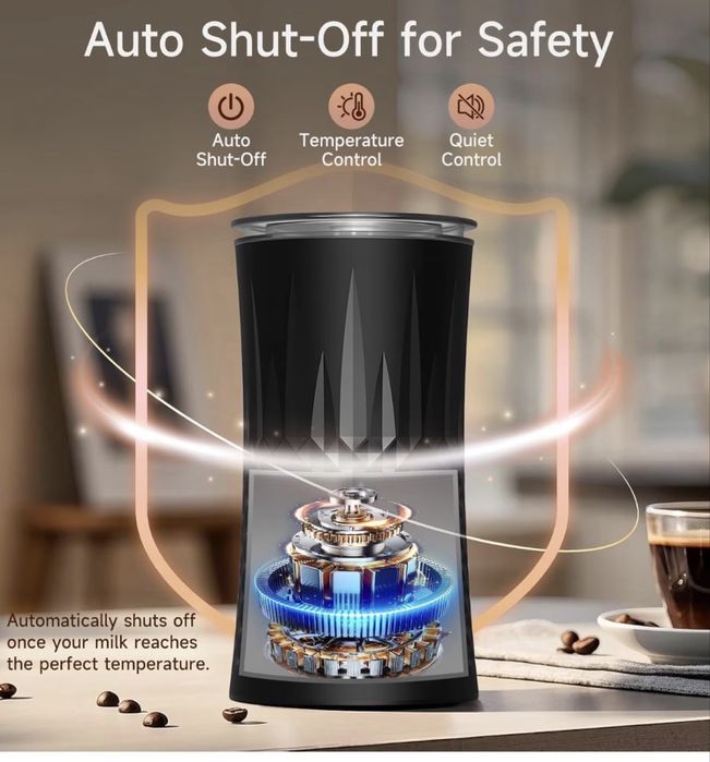 Машина за млечна пяна 4 в 1 за кафе тип. Milk Frother, 400 W, 250 ml