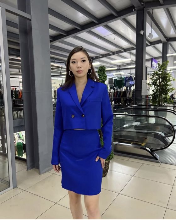 Двойка юбка и пиджак