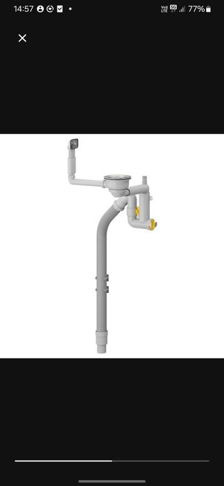 Sifon chiuveta bucătărie ikea sigilat