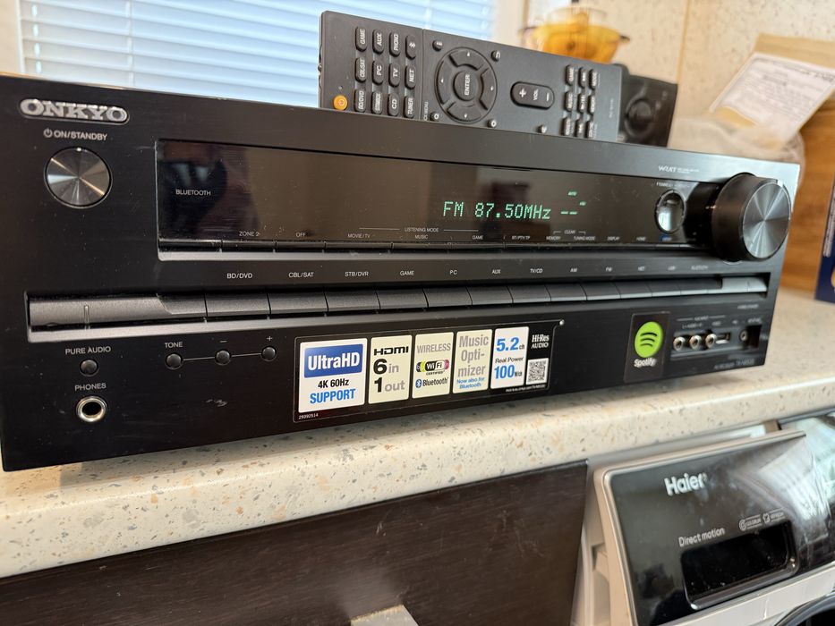 Onkyo TX-NR535 Bluetooth Wi Fi