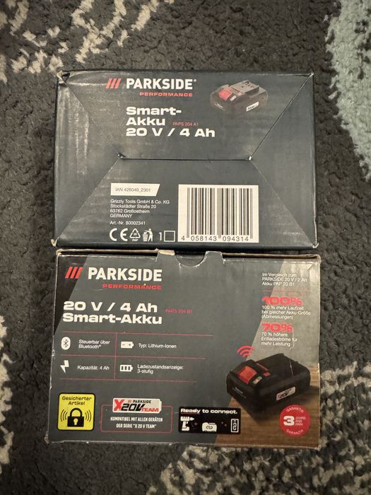 Acumulator parkside 4ah -2 bucati