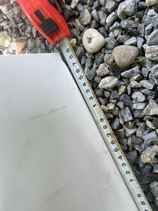 Vand usa metalica alba FARA TOC