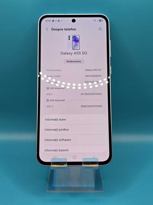 Samsung A55 5G, MEM 128GB, RAM 8GB, Amanet Doamna Ghica, Cod: 99066