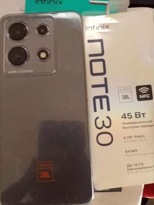 Infinix note 30 256/16