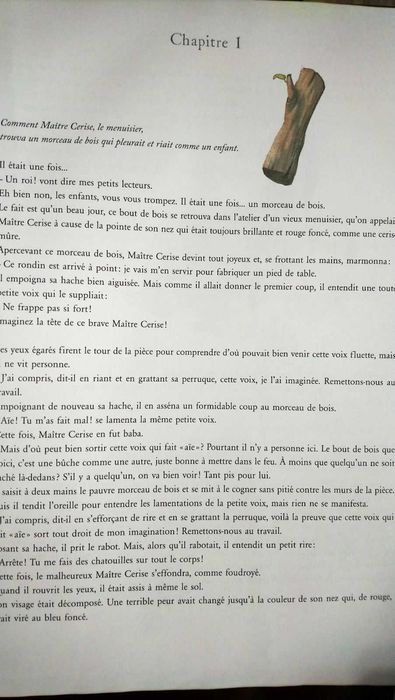 Pinocchio (Carlo Collodi) френско издание