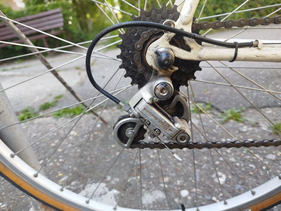 Bicicletă cursieră cadru oțel mărimea 53