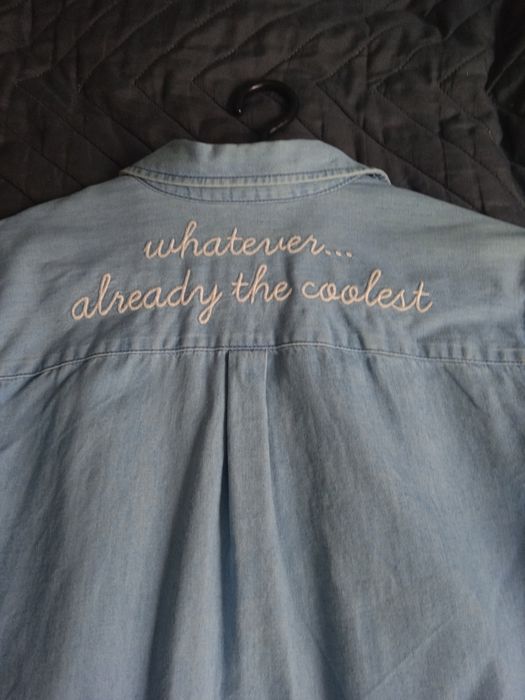 Продам джинсовую рубашку