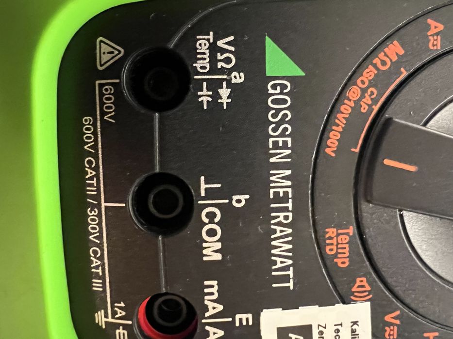 Multimetru / tester izolatie Gossen Metrawatt