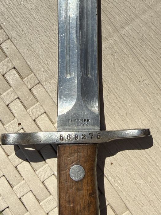Baionetă elvețiană originală