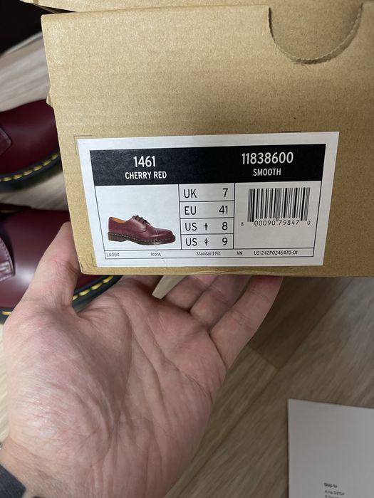 Dr. Martens Oxford 1461 оригинал