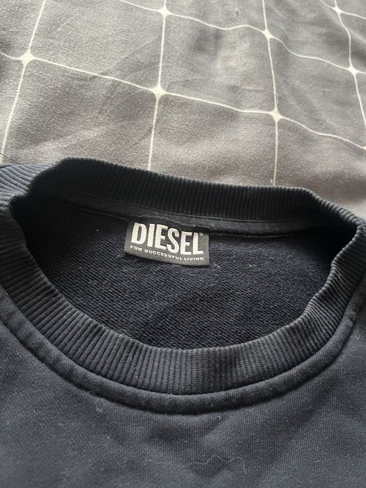Блуза на DIESEL в тъмно син цвят