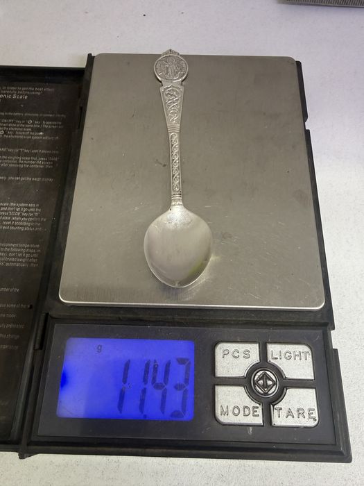 Серебряная ложка 925 пробы