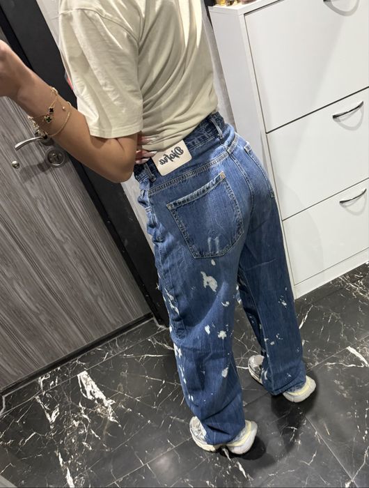 Дамски дънки с размер