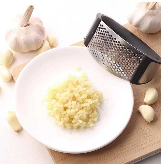Преса за чесън от неръждаема стомана кухненски аксесоари