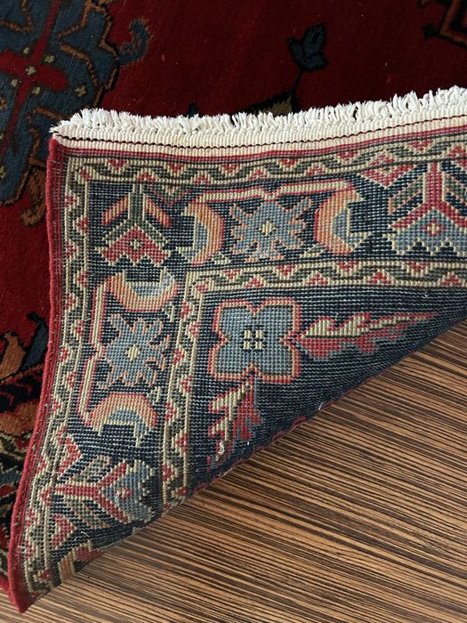 Covor lana tesut manual 2 buc (nou) 90x180 cm