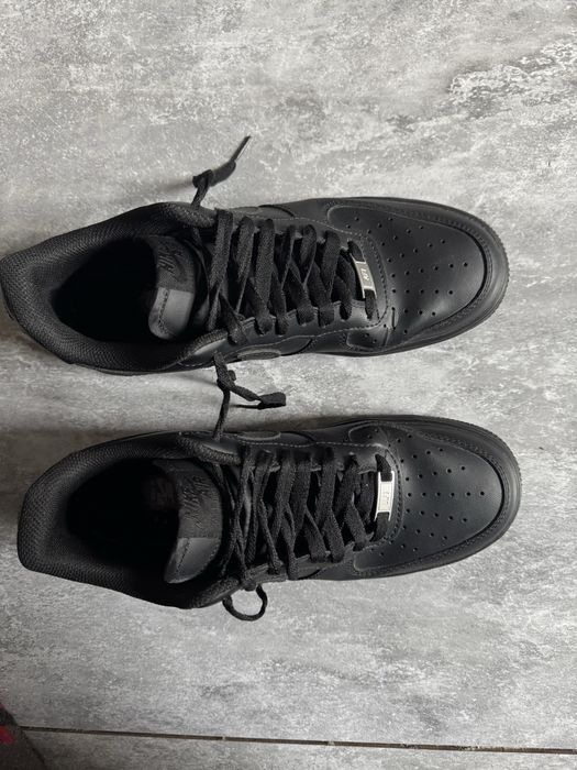 кроссовки air force 1 black