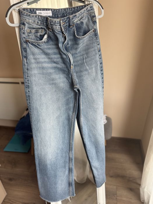 Сини дънки с  Zara denim
