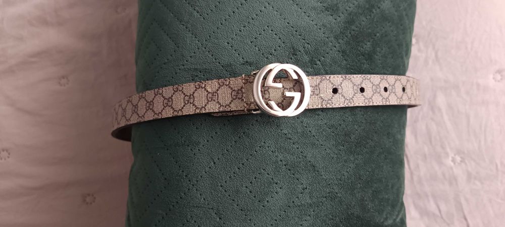 Детски колан оригинален Gucci естествена кожа