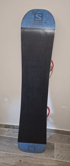 Snowboard Salomon Liberty 140 cm  cu Legaturi Burton Step On