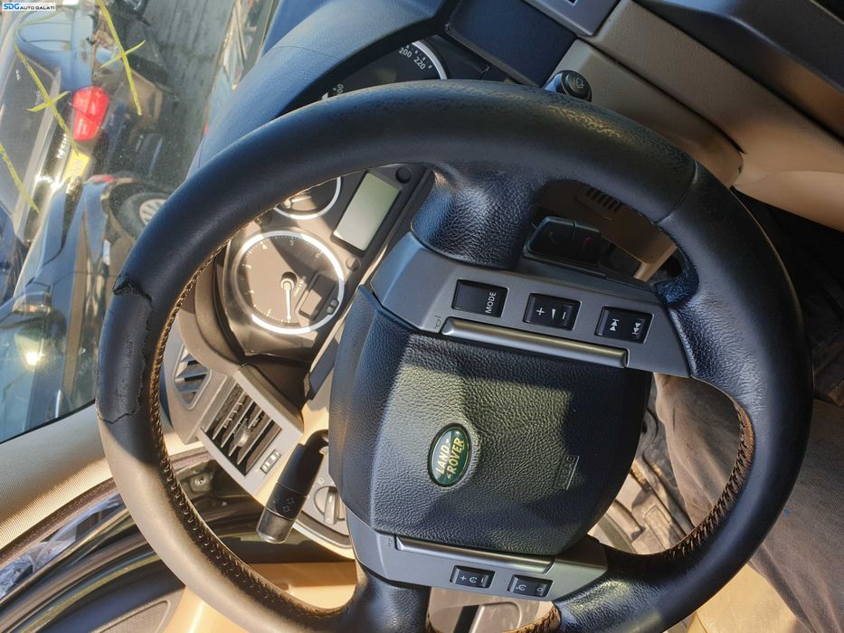 Volan din Piele cu Comenzi FARA Airbag Land Rover Range Rover Sport L320 2005 - 2009 [K4458]
