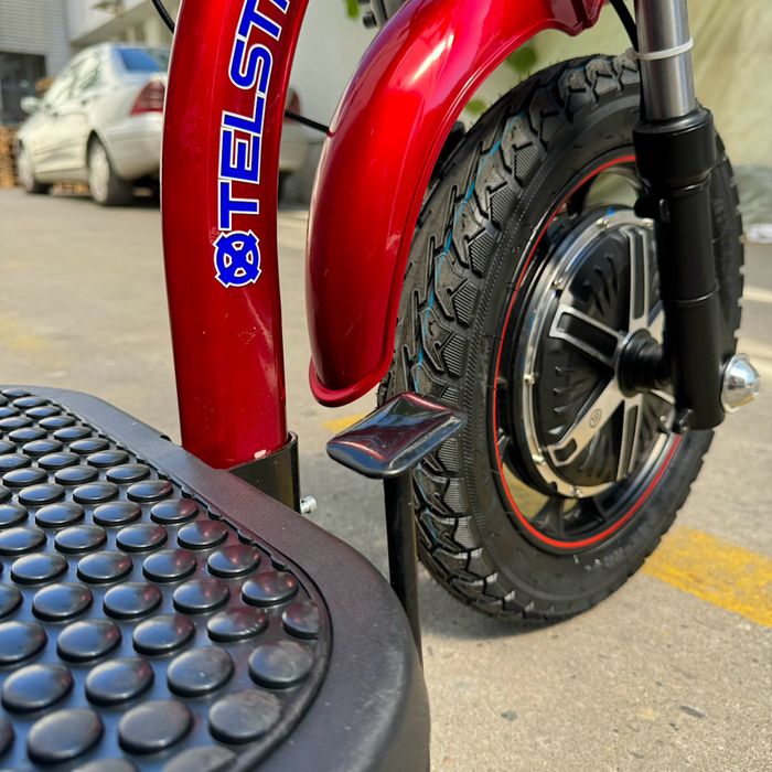 Електрическа триколка с равна платформа и облегалка TS 200.3 48V 500W