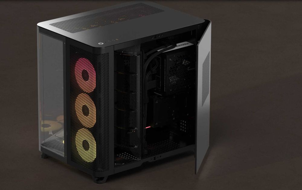 Компютърна кутия Corsair AIR 5400 RS-R ARGB Triple Chamber