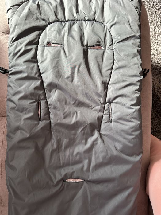 Зимен спален чувал за количка с ръкавици + подарък лятна подложка