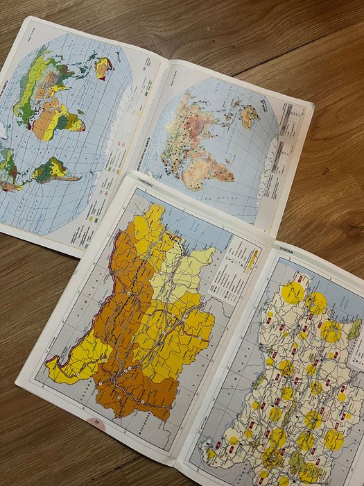 Атласи по география за 8 и 10 клас